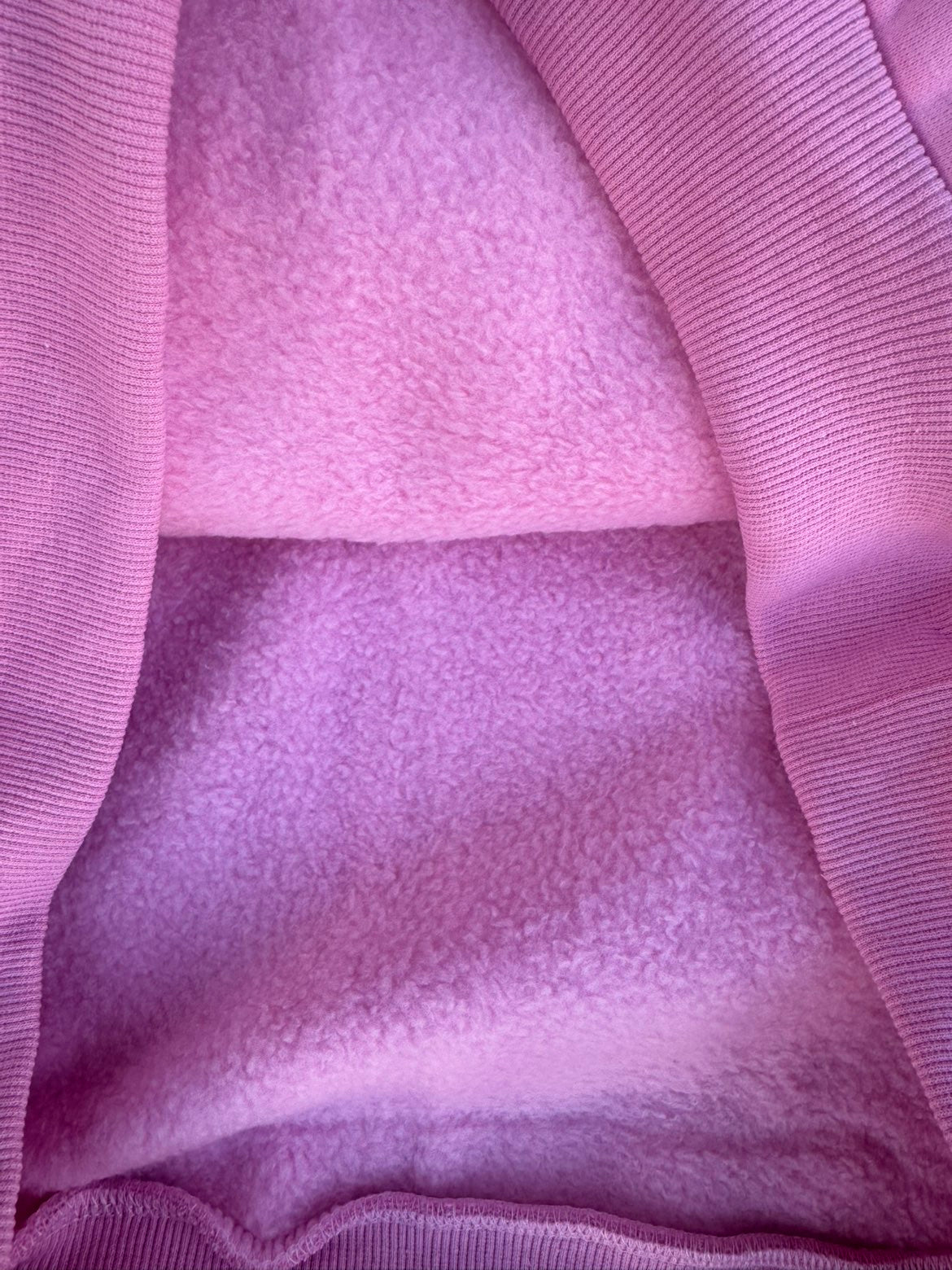 Pink and White Hoodie