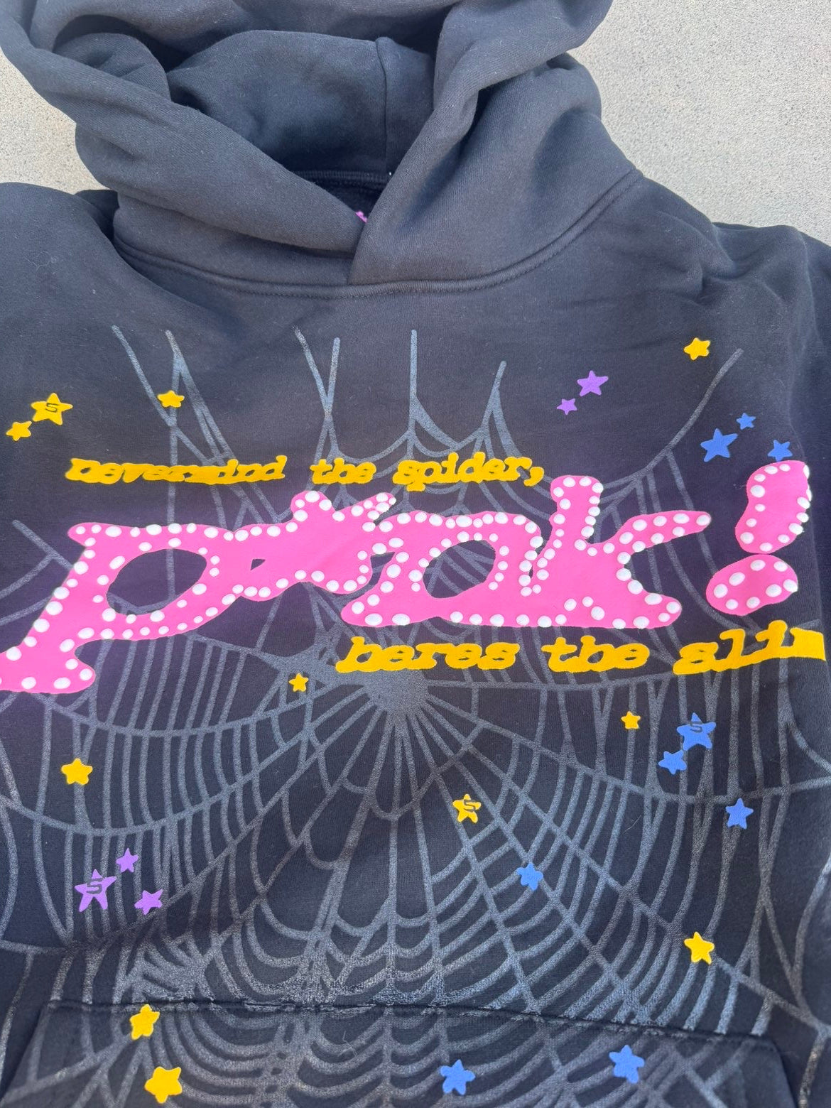 Black and Pink Hoodie