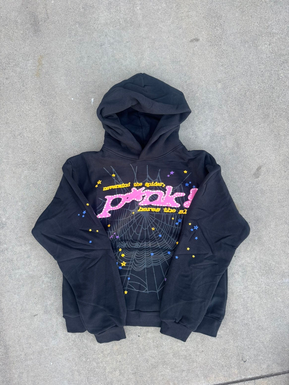 Black and Pink Hoodie