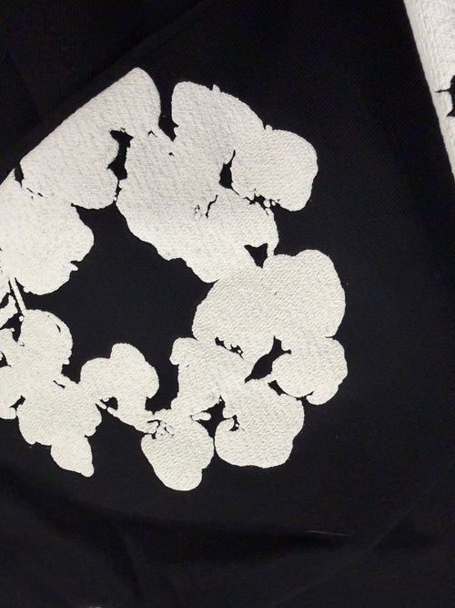 Black and White Tear Hoodie