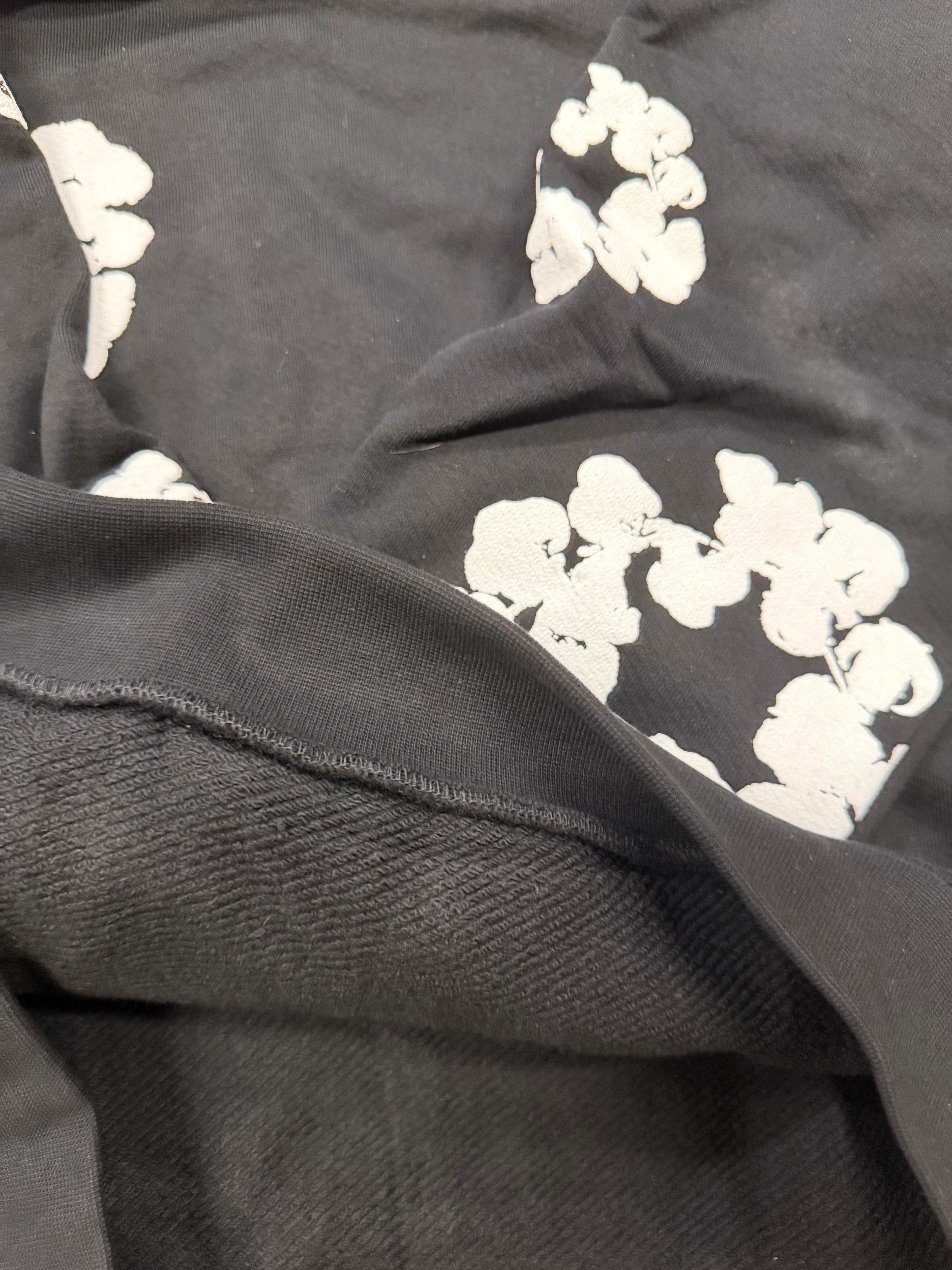 Black and White Tear Hoodie