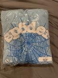 Blue and White Hoodie